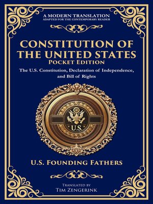 cover image of Constitution of the United States